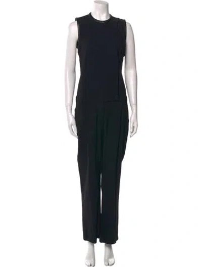 Pre-owned Iceberg Crew Neck Jumpsuit In Black