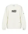Iceberg Crew Neck Printed Sweatshirt In Neutral
