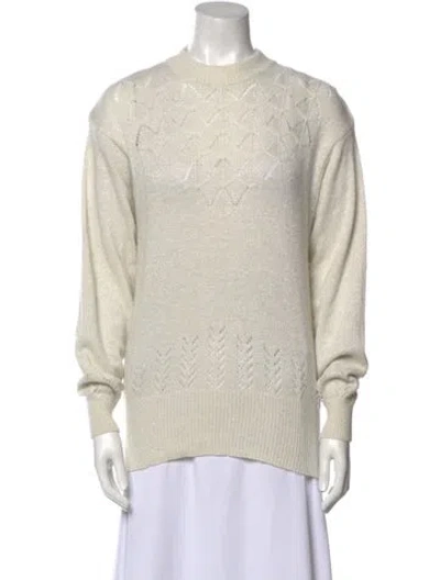 Pre-owned Iceberg Crew Neck Sweater In Neutral