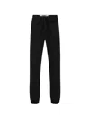 Iceberg Drawstring Elasticated Track Pants In Black