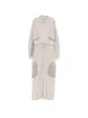 Iceberg Drawstring Panelled Jumpsuit In Multi