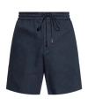 Iceberg Drawstring Shorts In Blue