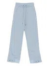 Iceberg Drawstring Track Pants In Blue