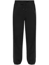 Iceberg Drawstring-waist Track Pants In Black