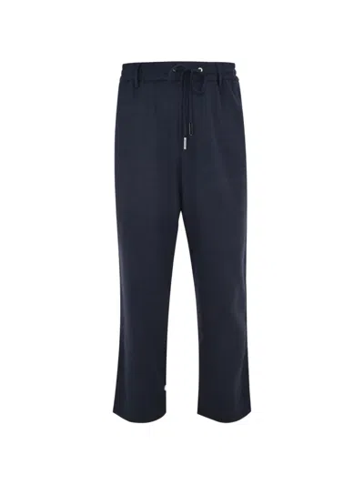Iceberg Drawstring-fastening Track Pants In Blue