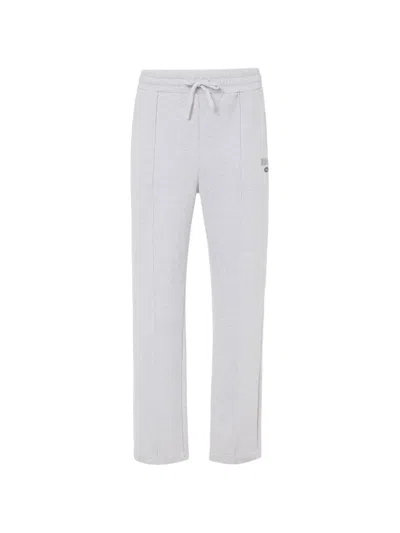 Iceberg Drawstring-waist Logo-print Track Pants In Gray