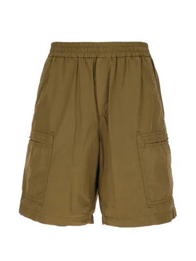 Iceberg Elasticated Bermuda Shorts In Green