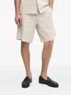 Iceberg Elasticated-waist Shorts In Neutral
