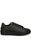 Iceberg Embossed Sneakers In Black