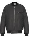 Iceberg Embroidered Bomber Jacket In Grau