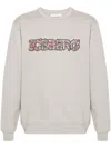Iceberg Embroidered-floral Logo Sweatshirt In Neutrals