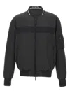 Iceberg Embroidered-logo Bomber Jacket In Black