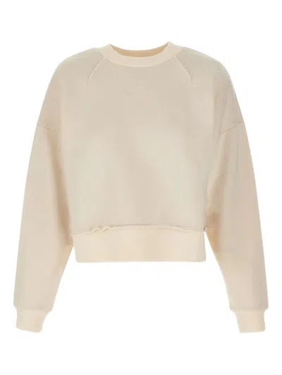 ICEBERG EMBROIDERED RAW-CUT SWEATSHIRT