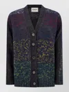 Iceberg Embroidered Wool-blend Fitted Jacket In Multi