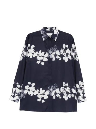 Iceberg Floral Shirt In Black