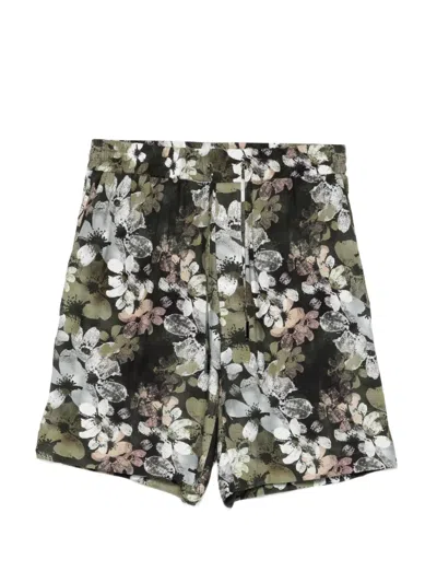 Iceberg Floral Shorts In Multi
