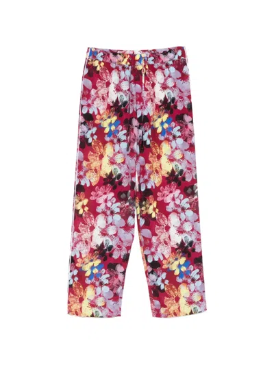 Iceberg Floral Trousers In Multi