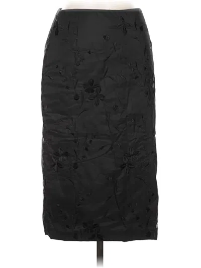 Pre-owned Iceberg Formal Skirt In Black