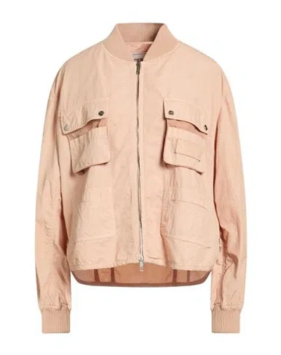 Iceberg Giubbotto Woman Jacket Blush Size 8 Cotton In Pink