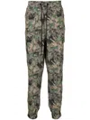 ICEBERG GRAPHIC CAMOUFLAGE-PRINT TRACK PANTS