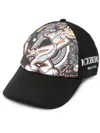 Iceberg Graphic-print Baseball Cap In Schwarz