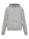 Iceberg Graphic-print Drawstring Hoodie In Gray