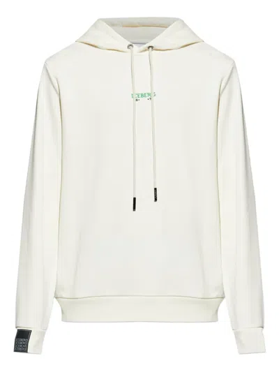 ICEBERG GRAPHIC-PRINT DRAWSTRING HOODIE