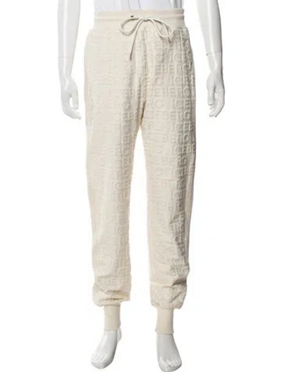 Pre-owned Iceberg Graphic Print Lounge Bottoms In Neutrals