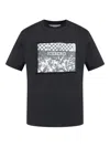 Iceberg Graphic-print Patch T-shirt In Black