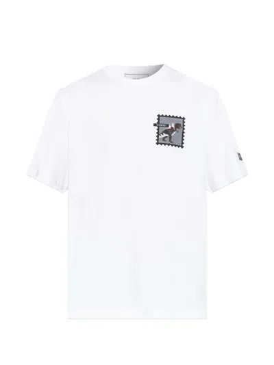 Iceberg Graphic-print Cotton T-shirt In White
