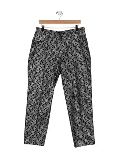 Pre-owned Iceberg High-rise Skinny Leg Jeans In Black