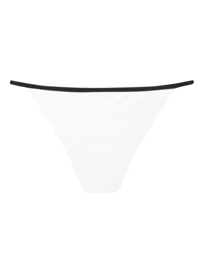 Iceberg Hipster Bikini Bottoms In White