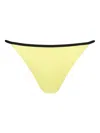 Iceberg Hipster Bikini Bottoms In Yellow