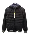 Iceberg Hooded Down Jacket In Black