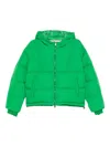 Iceberg Hooded Down Jacket In Green