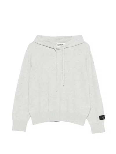 Iceberg Hooded Sweater In Gray