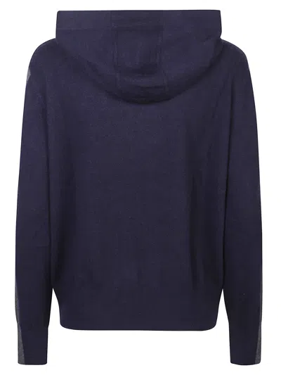 Iceberg Hoodie With Logo In Blue