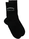 Iceberg Logo Socks In 黑色