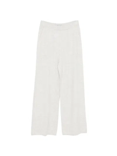 Iceberg Knitted Palazzo Pants In Gray