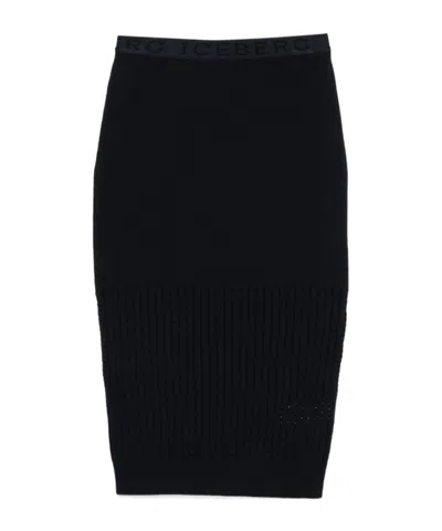 ICEBERG KNITTED SKIRT