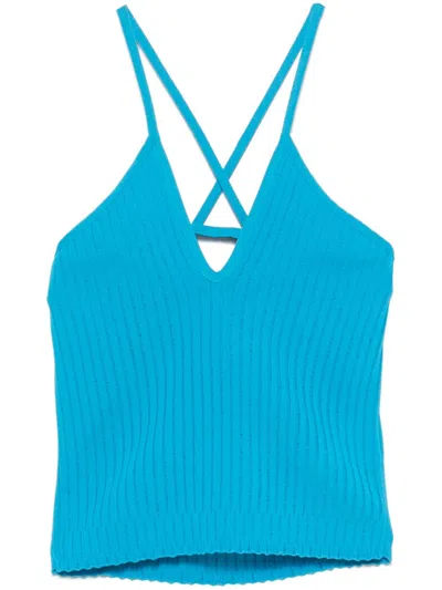 Iceberg Knitted Top In Blue