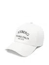 Iceberg Logo Baseball Cap In White