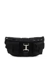 Iceberg Logo Belt Bag In Black