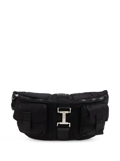 Iceberg Logo Belt Bag In Black