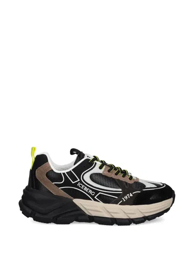 Iceberg Logo-detail Sneakers In Multi