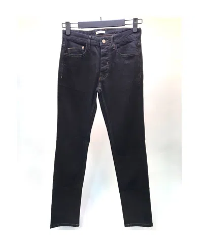 Iceberg Logo Details Jeans In Black