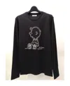 Iceberg Logo Details Long-sleeved T-shirt In Black