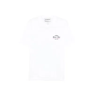 Iceberg Logo Graphic T-shirt In White