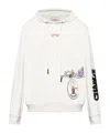Iceberg X Peanuts Graphic Drawstring Hoodie In White