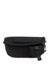 Iceberg Logo-jacquard Belt Bag In Black